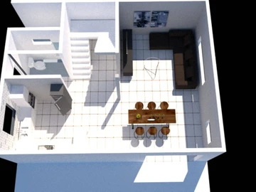 Townhouse, Duplex de 3 Chambres