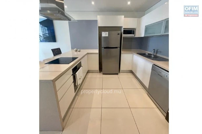 For resale an apartment accessible to foreigners and Mauritians in Grand Baie La Croisette with a sea view on Mont Ch...
