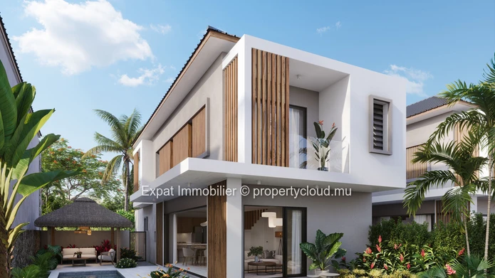 Élégance contemporaine et art de vivre tropical – Villa 4 chambres à Calodyne