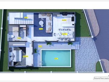Villa de 3 Chambres
