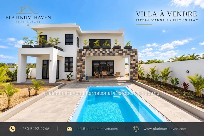 Villa D’Exception À Vendre — Jardin Anna 2, Flic-En-Flac