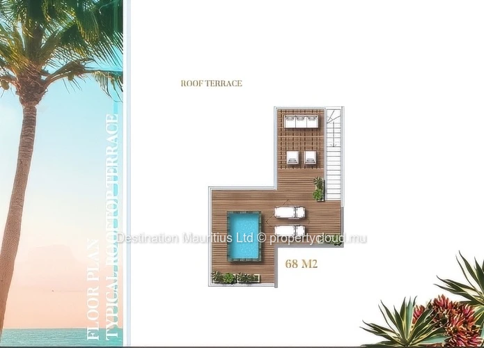 2BEACH RESIDENCES — DESTINATION MAURITIUS  ONLY 1 UNIT LEFT — 2 BED / 2 BATH, 110.8 m² — USD 417,000. SOLD OUT.