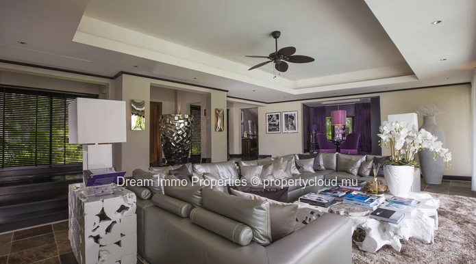 Villa de prestige 4 chambres en suite au cœur du domaine d’Anahita avec vue golf & mer – Ile Maurice