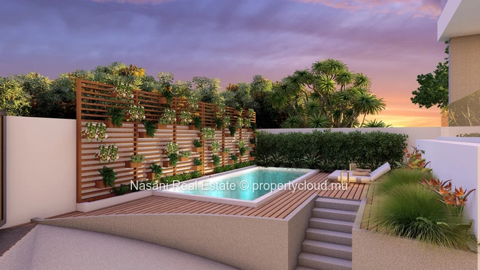 Marivana Apartments in Grand Baie, 2 bed, 2 bath, 78 sqm @ Rs 6.5m
