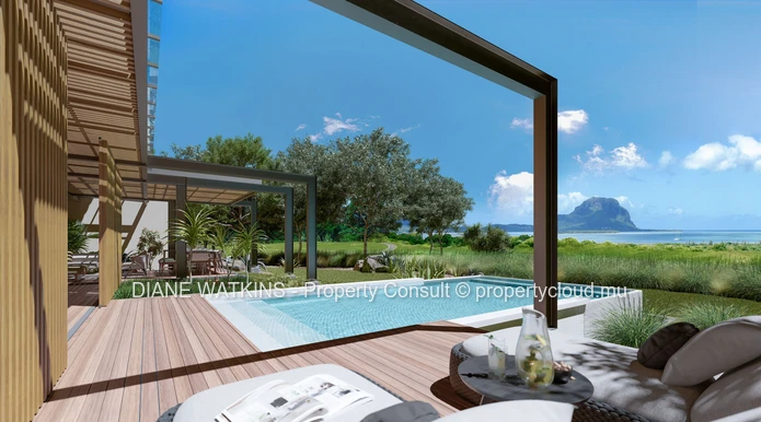 Villa de Luxe avec Vue sur le Golf et la Mer.