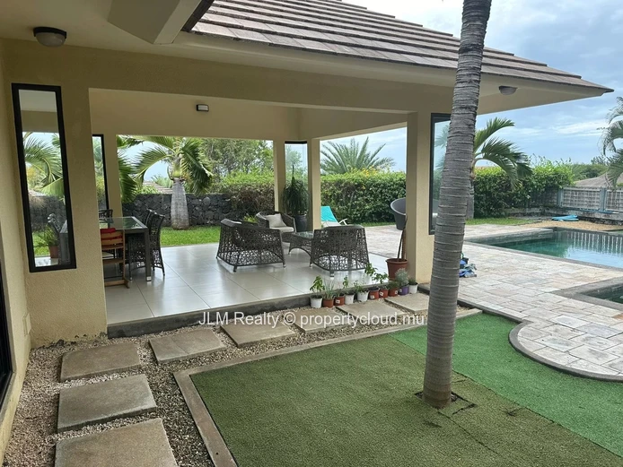 For Rent – Villa with Swimming Pool in a Secure Gated Estate in the Heart of Tamarin, Mauritius