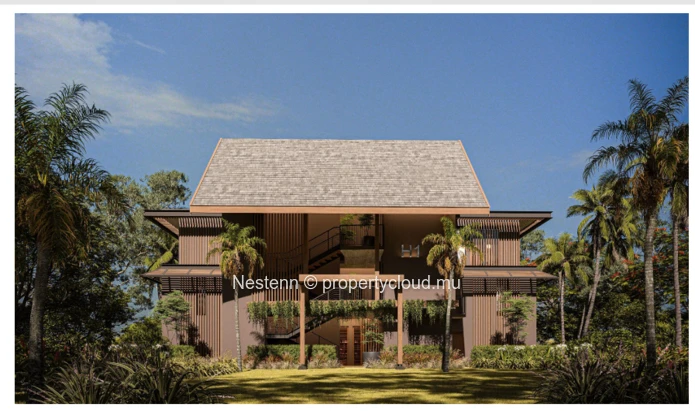 3-bedroom villa with pool and beach access