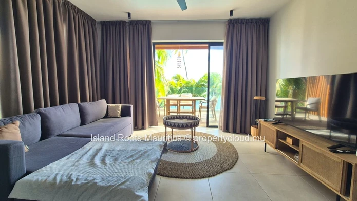 For Rent (Long Term) – Modern Beachfront Apartment In Trou Aux Biches