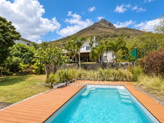 Villa avec Vue Imprenable sur la Mer à Tamarin