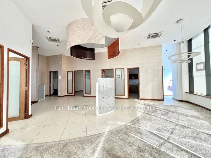 Ground Floor Office Space for Rent in Ebene | Prime Commercial Space with Exceptional Visibility
