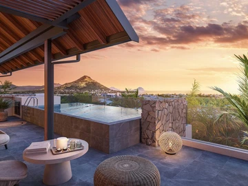 Penthouse de 3 Chambres
