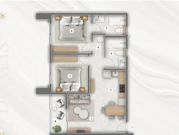 2 Bedroom Apartment