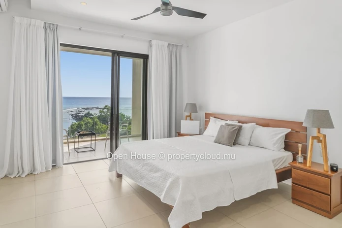 Penthouse meublé 3 chambres à louer à Trou aux Biches