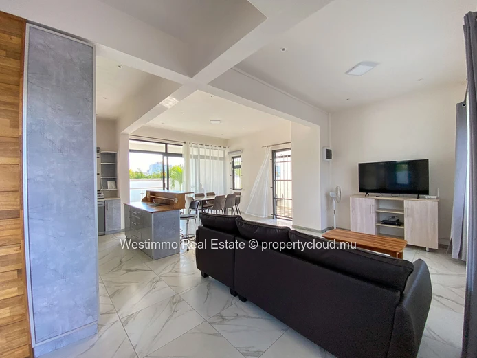 Recent house with swimming pool for long-term rent in Péreybère, Mauritius