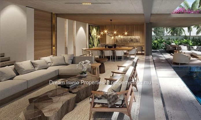 Prestigious 3-Bedroom Penthouse With Beach Access And Hotel Services In Trou Aux Biches – Mauritius
