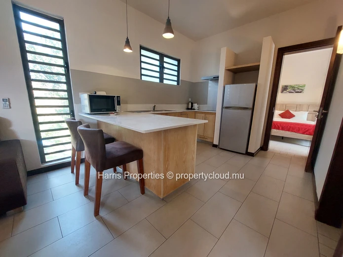 Modern apartment for rent in a hotel complex is Pereybere