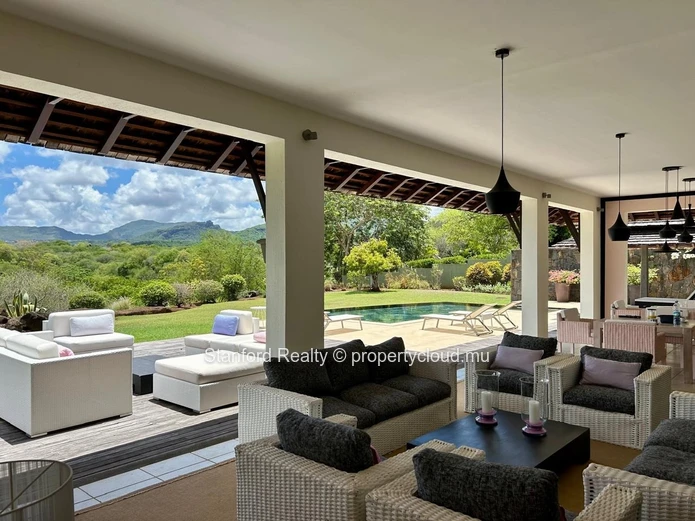 Villa de luxe à vendre - 4 chambres | Domaine de golf Tamarina, côte ouest Maurice