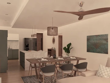 Appartement de 3 Chambres