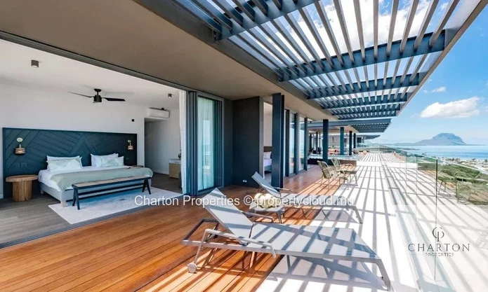 Exceptional 4-bedroom villa - Panoramic view of Le Morne & spectacular sunsets