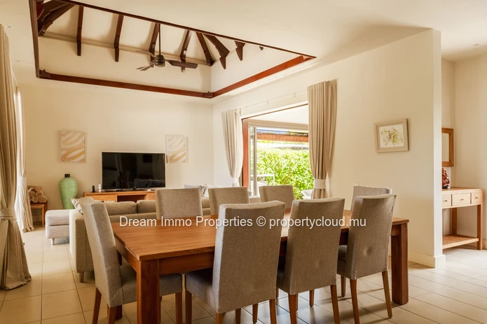 Villa meublée de 3 chambres directement sur le golf Heritage Villas Valriche à Bel Ombre – Ile Maurice