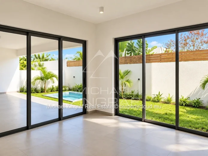 Appartement de 3 chambres avec jardin privé – Grand Baie