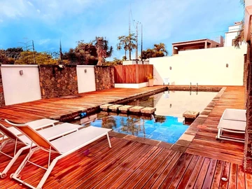 Luxury apartment in Pereybère with shared pool