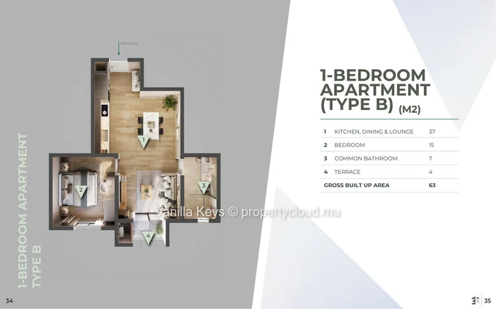 Projet d'appartement à vendre à Phoenix -Tower38