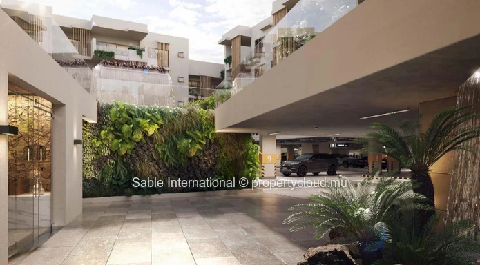 "Charming 1 Bed Apartment with Communal Pool in Bain Boeuf, Close to Amenities - Ideal for Mauritian Citizens! 