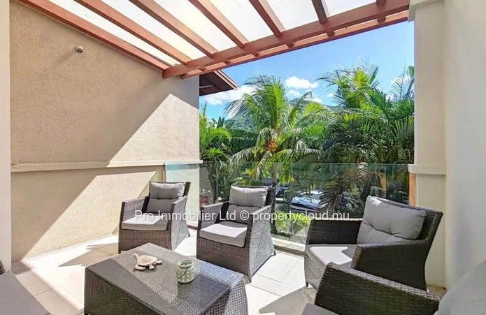 Spacious 3-bedroom first-floor apartment for sale at La Balise Marina, Black River. 