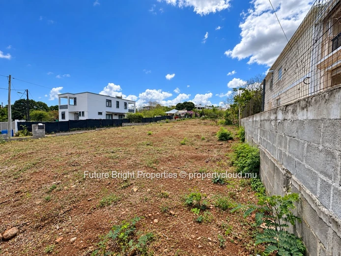 Residential Plot of Land for Sale – Morcellement Belle Vue, Albion