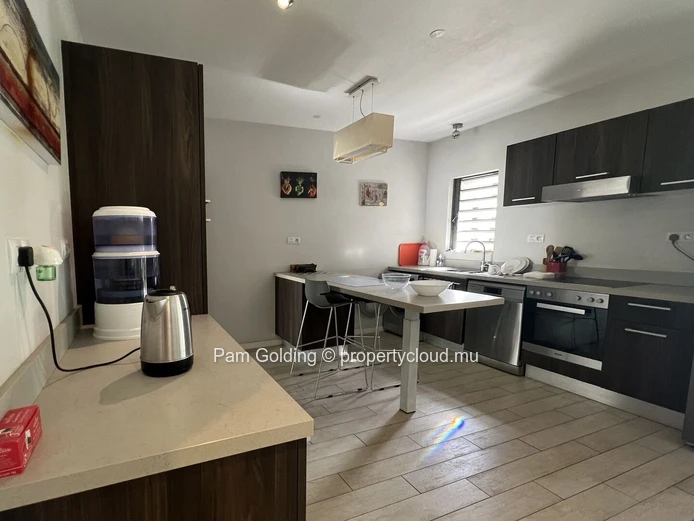 Furnished 2-Bedroom Apartment in Cap Tamarin Smart City – Private Estate Living Near Beach & Amenities
