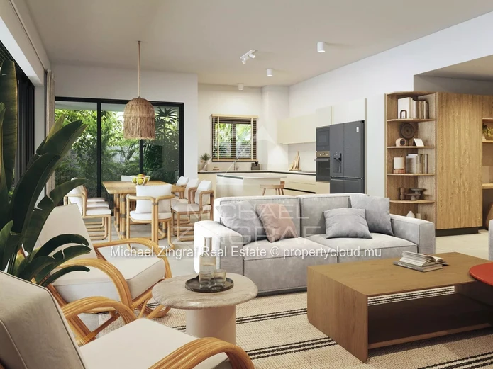 3-Bedroom Penthouse with Direct Rooftop Access – Pointe aux Canonniers