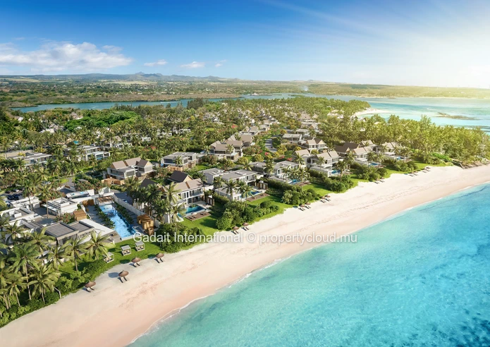 Tropical Elegance Redefined with this Waterfront Villa in Mauritius