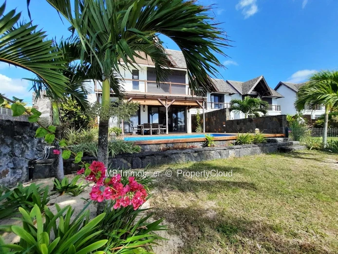 Villa en front de mer à louer à Pointe aux Canonniers