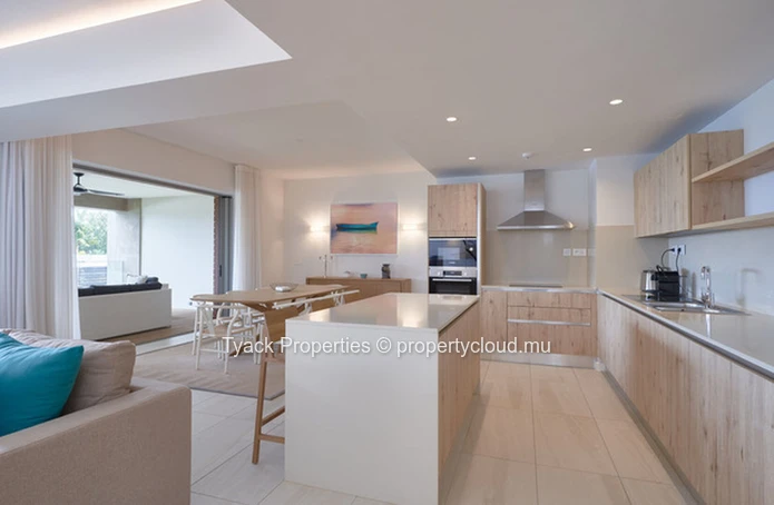 Appartement avec accès exceptionnel au lagon