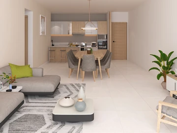 Appartement de 3 Chambres