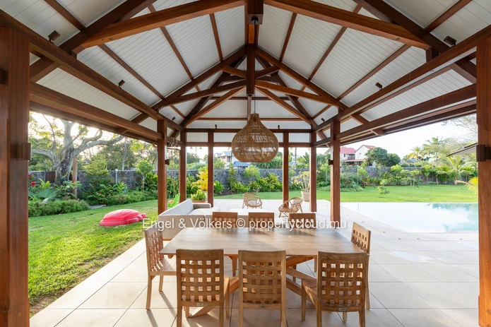 Fully Furnished 5-Bedroom Villa with Pool & Large Garden on Mauritius' East Coast