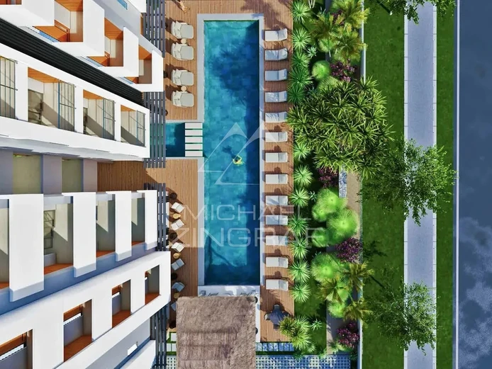 Penthouse 3 chambres avec rooftop privé & piscine – Cascavelle