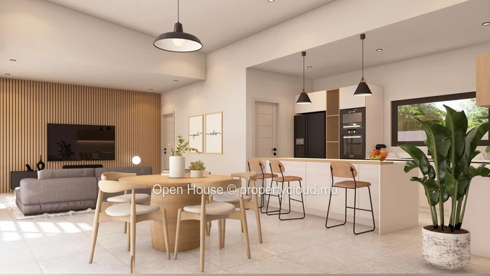 A VENDRE sur PLAN -  villa - marché local -  Mont Mascal - 3 chambres 3 salle d'eau - piscine privée