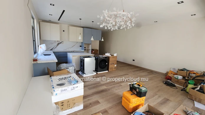SeaView 3-Bedroom Apartment for Sale in Pereybere with rooftop shared Pool