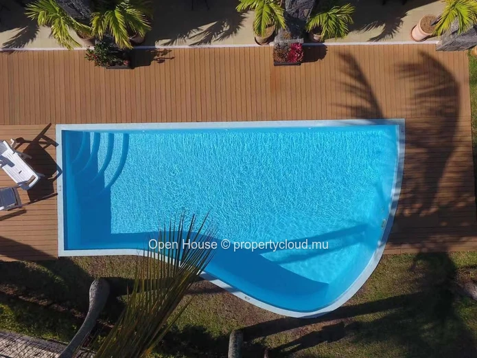 Furnished 1-Bedroom Apartment for Rent in Grand Baie with Pool