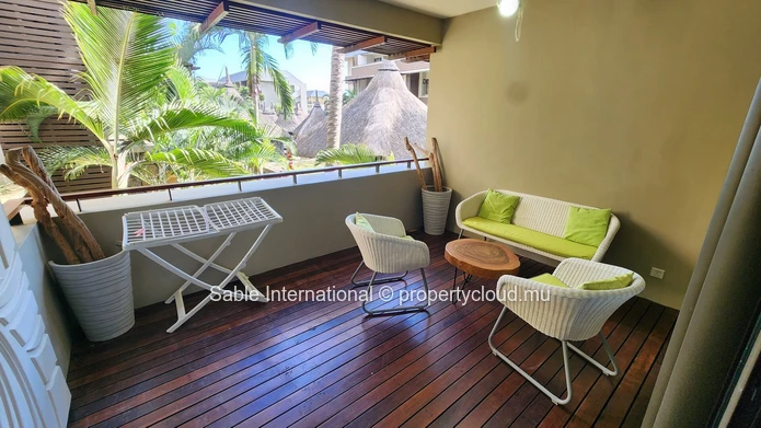2-Bedroom Furnished Apartment for Rent in Grand Baie in Resort style Residece