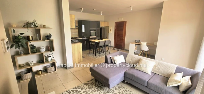 To rent: This charming contemporary furnished and equipped apartment of 108 m² in Moka