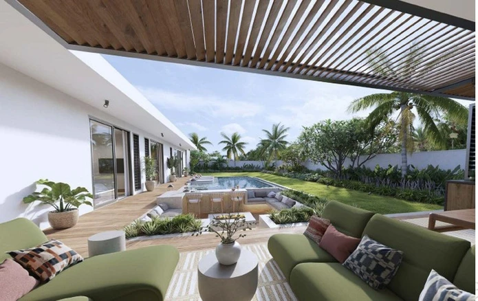 Villa de prestige avec piscine à vendre à Trou aux Biches