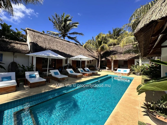 Pointe aux Canonniers – Magnifique Villa de charme 4 chambres en suite avec piscine privée