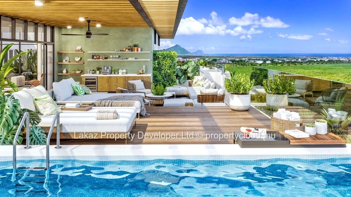 Luxurious 4-Bedroom Penthouse in Flic en Flac – Foreigners Welcome