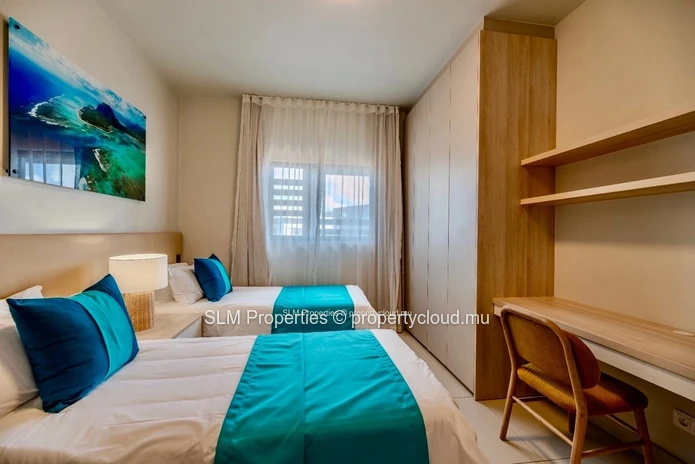 Contemporary Furnished 2-Bed with Balcony in Moka
