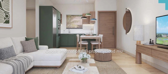 Luxury One-Bedroom Apartment | Tropical Elegance in Azuri, Mauritius