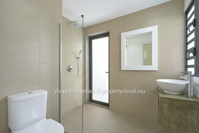 Furnished 4-bedroom villa with pool for rent in Trou aux Biches