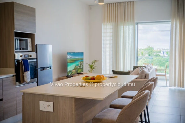 Appartement 2 chambres accessible aux non-mauriciens avec piscine à vendre à Péreybère